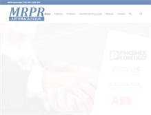 Tablet Screenshot of mrpr.com.br